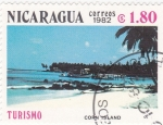 Stamps Nicaragua -  Corn Island -TURISMO