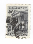 Stamps Argentina -  75 aniversario de la fundación de la plata