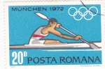 Stamps Romania -  Munich-72 
