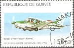 Stamps Guinea -  AVIONETA  GARDAN  GY-80  HORIZON