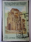 Stamps Spain -  Patrimonio Mundial de la Humanidad - San Miguel de Lillo - Obiedo.