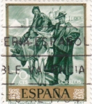 Stamps Spain -  TIPOS MANCHEGOS (Sorolla) (13)