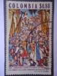 Stamps Colombia -  1821-Congreso Constituyente de la Gran Colombia Villa del Rosario de Cúcuta -1821-1971