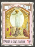 Stamps Equatorial Guinea -  Páscua, Pintura religiosa