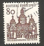 Stamps Germany -  328 - Puerta de Ellingen en Weissenbur de Baviera
