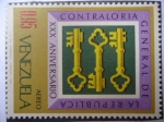 Stamps Venezuela -  XXX Aniversario Contraloría Genaral de la República