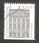 Stamps Germany -  2200 - Detalle de la fachada del castillo de Arolsen