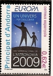 Stamps Andorra -  Año Internacional de la Astronomía