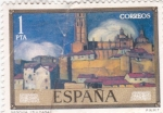 Stamps Spain -  SEGOVIA- PINTURA DE ZULOAGA (14)