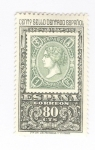 Stamps Europe - Spain -  Centenario del sello dentado español