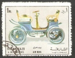 Stamps United Arab Emirates -  Sharjah - Automóvil antiguo