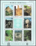 Stamps Bhutan -  PATRIMONIO MUNDIAL DE LA HUMANIDAD