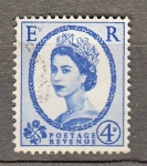 Stamps United Kingdom -  Reina (416)