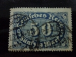 Stamps Germany -  Republica Weimar.