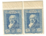 Stamps Spain -  Goya