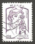 Stamps France -  Marianne