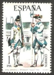 Stamps Spain -  2236 - Uniforme militar Sargento y Granadero de Toledo