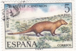 Stamps Spain -  Fauna- Meloncillo  (16)