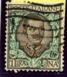 Stamps Italy -  Victor Manuel III