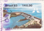 Stamps Brazil -  Usina hidroeléctrica de Itaipu