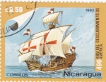 Stamps Nicaragua -  490 aniv. del descubrimiento de América