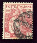 Stamps Europe - Italy -  Cruz Roja