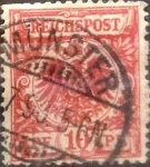 Stamps Europe - Germany -  Intercambio 0,70 usd 10 pf 1889