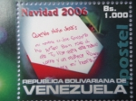 Stamps Venezuela -  Navidad 2006 - Cartica al Niño Jesus.