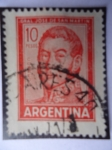 Stamps Argentina -  General José de San Martín 1778-1850