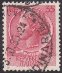 Stamps Italy -  efigie