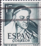 Stamps : Europe : Spain :  tirso de molina