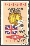 Stamps Panama -  Mundial de fútbol en Inglaterra