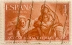 Stamps Spain -  1 peseta 1961