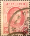 Stamps Belgium -  Intercambio 0,20 usd 40 cents. 1922