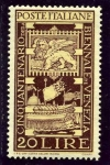 Stamps Italy -  Cincuentenario de la Bienal de Arte de Venecia