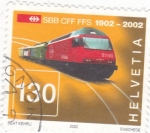 Stamps Switzerland -  CENTENARIO DEL FERROCARRIL