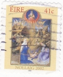 Stamps Ireland -  Navidad