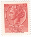 Stamps Italy -  Moneda Siracusana