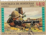 Stamps Honduras -  Año de la soberanía nacional