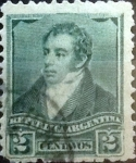 Stamps America - Argentina -  Intercambio 0,30 usd 2 cents. 1892