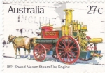 Stamps Australia -  carro de ingeniería
