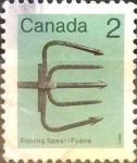 Stamps Canada -  Intercambio 0,20 usd 2 cents. 1982
