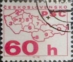 Stamps Czechoslovakia -  Intercambio 0,20  usd  60 h. 1976