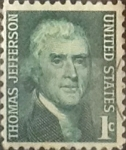 Stamps United States -  Intercambio 0,20 usd 1 cents. 1968