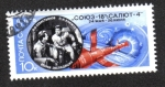 Stamps Russia -  Vuelos Espaciales de la Soyuz-18