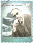 Stamps Argentina -  FOLCLORISTAS  ARGENTINOS.  GUSATAVO  