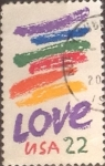 Stamps United States -  Intercambio 0,20 usd 22 cents. 1985