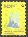 Stamps Argentina -  Repatriación de científicos