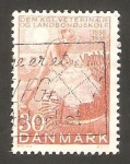 Stamps Denmark -   377 - Centº de la Escuela veterinaria y agricultura