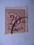 Stamps Belgium -  León Heraldico.